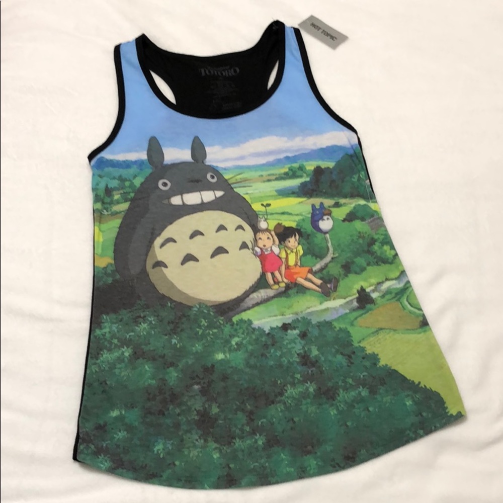 My Neighbor Totoro Racerback Tank Top